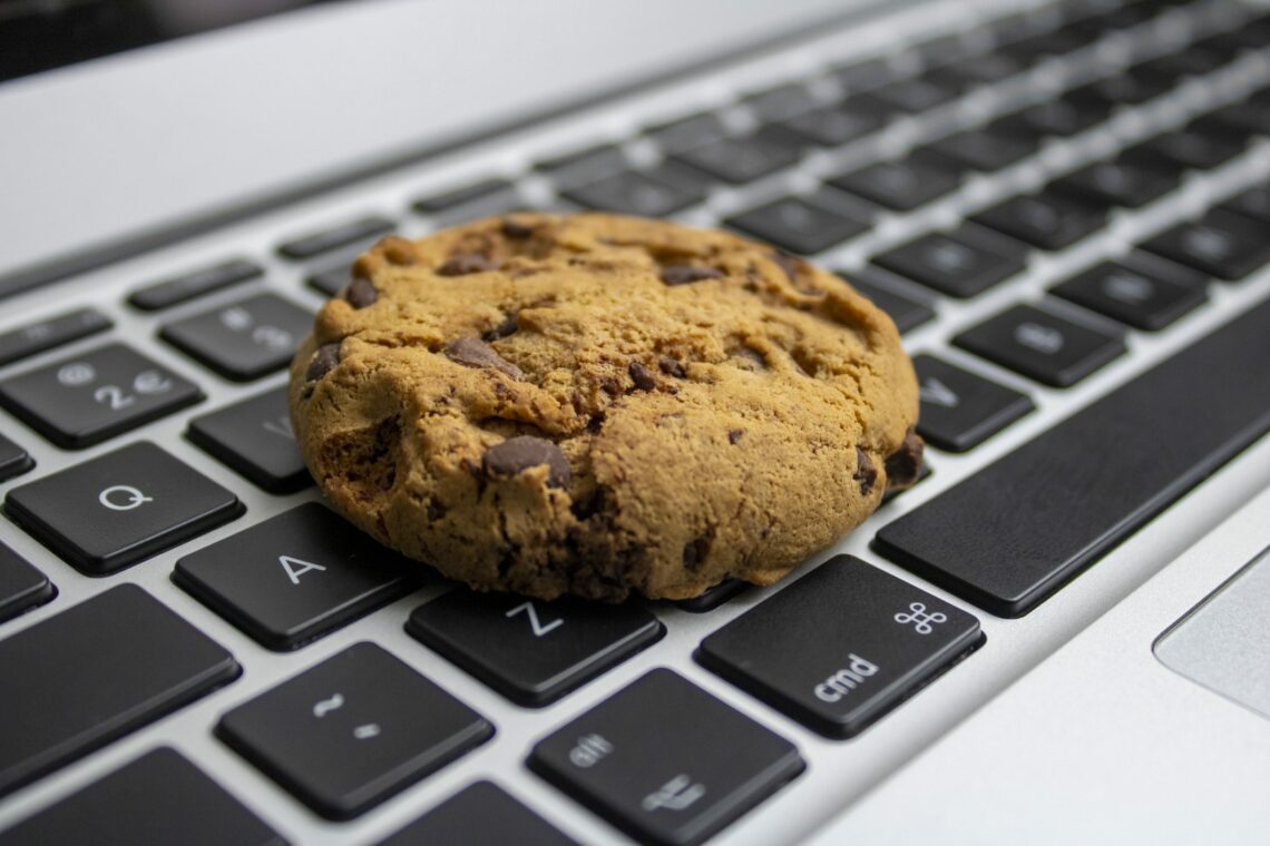 This photo is a symbol for the internet cookies in the internet browser.
